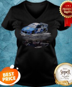 Dale Earnhardt Jr #88 Reflection Water Mirror Sr #3 Nascar V-neck