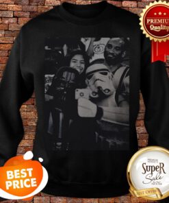 Darth Vader And Stormtrooper Selfie With Kobe Bryant Sweatshirt