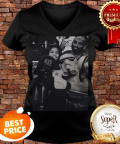 Darth Vader And Stormtrooper Selfie With Kobe Bryant V-neck