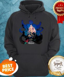 Disney Little Mermaid Ursula Silhouette Graphic Hoodie