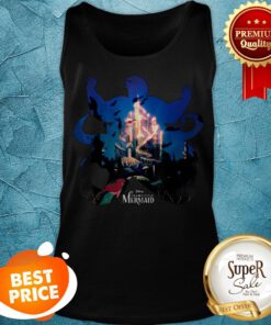 Disney Little Mermaid Ursula Silhouette Graphic Tank Top