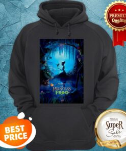 Disney Princess And The Frog Classic Poster Hoodie