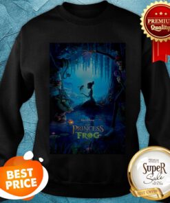 Disney Princess And The Frog Classic Poster Sweatshirt