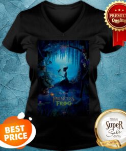 Disney Princess And The Frog Classic Poster V-neck