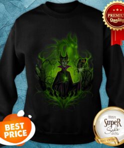 Disney Sleeping Beauty Dark Detailed Maleficent Sweatshirt