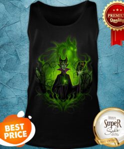 Disney Sleeping Beauty Dark Detailed Maleficent Tank Top