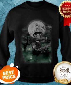 Disney The Nightmare Before Christmas Haunted Scene Sweatshirt