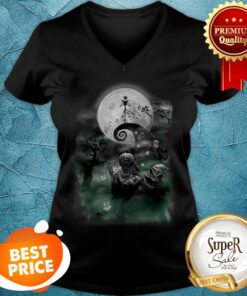 Disney The Nightmare Before Christmas Haunted Scene V-neck