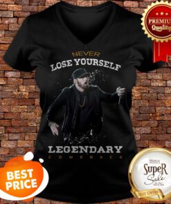 Eminem Never Lose Yourself Legendary Comeback V-neck
