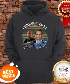 Forever Love The Fast And The Furious Signature Vintage Sunset Hoodie
