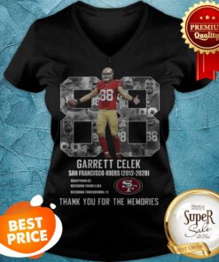 Garrett Celek San Francisco 49ers Thank You For The Memories V-neck