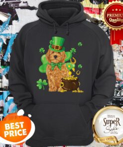 Goldendoodle St. Patrick’s Day Shamrock Dog Lover Hoodie