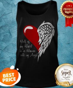 Half Of My Heart Is In Heaven With My Angel Wings Tank Top