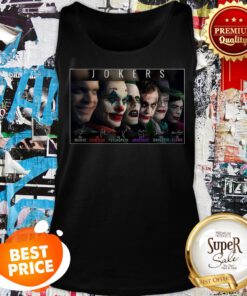 Jokers The Maniac The Comedian The Psychopath Signatures Tank Top