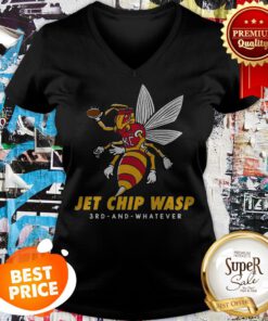 Kansas City Chiefs Jet Chip Wasp 3rd And Whatever V-neck