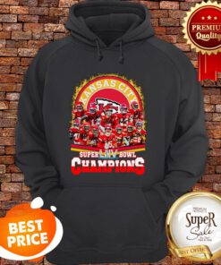 Kansas City Chiefs Logo Signatures Super LIV Bowl Champions 2020 hoodie
