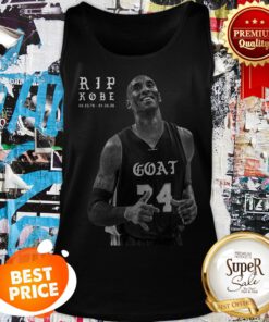 Kobe Bryant RIP Kobe 08.23.78 01.26.20 Goat Tank Top
