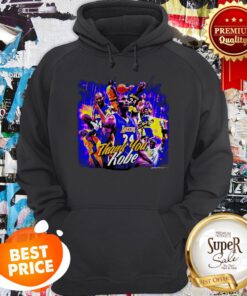 Kobe Bryant Rip Lakers 24 Thank You Kobe Hoodie