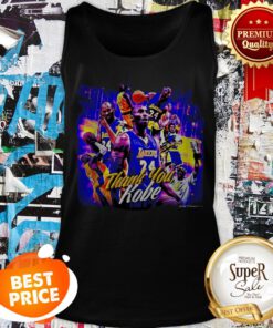 Kobe Bryant Rip Lakers 24 Thank You Kobe Tank Top