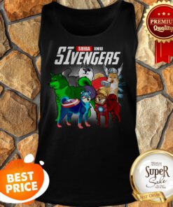 Marvel Shiba Inu SIvengers Avengers Endgame Tank Top