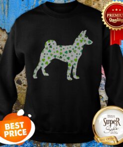 Nice Basenji St Patrick’s Day Dog Sweatshirt