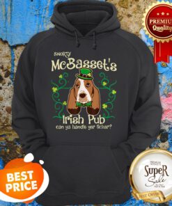 Nice Basset Hound Dog Gifts St Patricks Day Hoodie