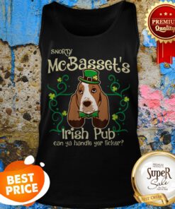 Nice Basset Hound Dog Gifts St Patricks Day Tank Top