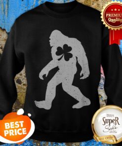 Nice Bigfoot St Patrick’s Day Bigfoot Birthday Gifts Sweatshirt