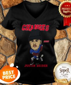 Nice Changes Hockey 2020 Justin Bieber V-neck