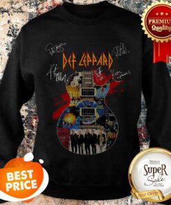 Nice Def Leppard Band Guitarist Signatures Sweatshirt