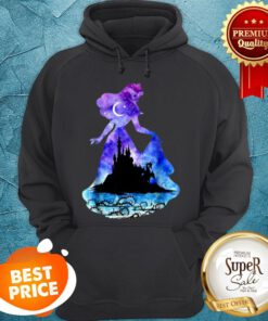 Nice Disney Sleeping Beauty Castle Silhouette Graphic Hoodie