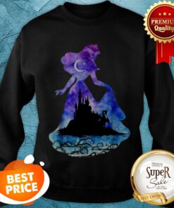 Nice Disney Sleeping Beauty Castle Silhouette Graphic Sweatshirt