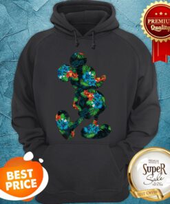 Nice Disney Tropical Mickey Print Hoodie