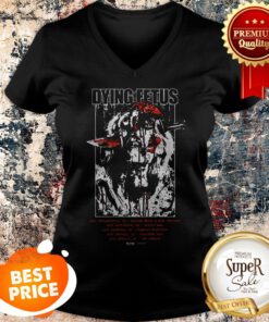 Nice Dying Fetus Band Goatwhore V-neck
