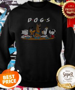 Nice Friends Party Dog Cartoon Tv Series Sweatshirt