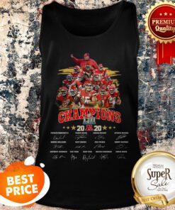 Nice Kansas City Chiefs Patrick Mahomes Travis Kelce Signatures Tank Top