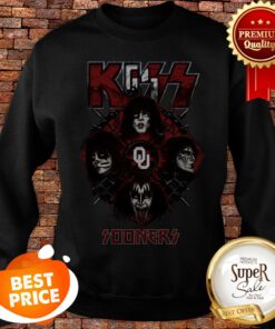 Nice Kiss Mashup Oklahoma Sooners Logo Sweatshirt