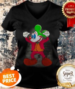 Nice Mickey Mouse Style Joker Dance V-neck