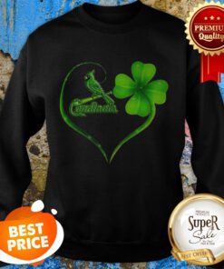 Nice Parrot Cardinals Clover St. Patrick’s Day Sweatshirt