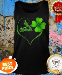 Nice Parrot Cardinals Clover St. Patrick’s Day Tank Top
