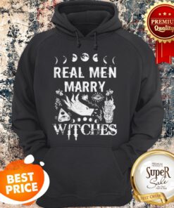 Nice Real Men Marry Witches Halloween Hoodie