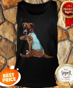 Nice Tattoos Boxer I Love Mom Tank Top