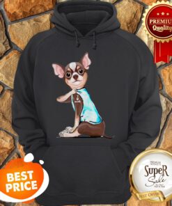 Nice Tattoos Chihuahua I Love Mom Hoodie