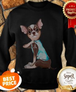 Nice Tattoos Chihuahua I Love Mom Sweatshirt