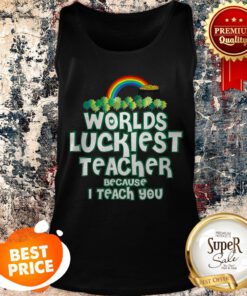 Nice Teacher For St Pats Day St Patricks Day Tank Top