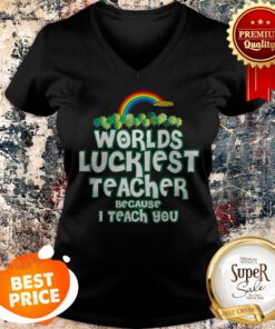 Nice Teacher For St Pats Day St Patricks Day V-neck