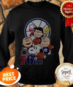 Nice The Peanut Philadelphia 76ers Sweatshirt