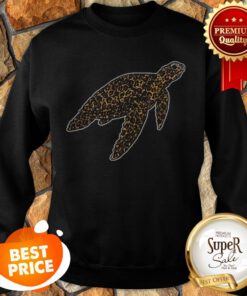 Nice Turtle Leopard Sweatshirt