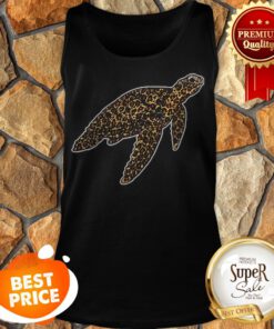 Nice Turtle Leopard Tank Top
