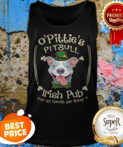 O’ Pittie’s Pitbull Irish Pub Can Ya Handle Yer Licker Tank Top